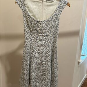 Abercrombie & Fitch Blue and White Floral Mini Dress